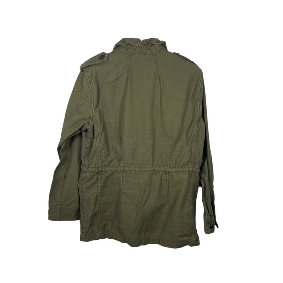 Free People Not Your Brother’s Surplus Cargo Jacket in Olive Green Size S - Picture 13 of 15